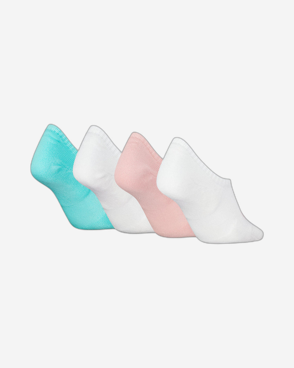 جوارب Calvin Klein Jeans النسائية غير المرئية - عبوة من 4 قطع