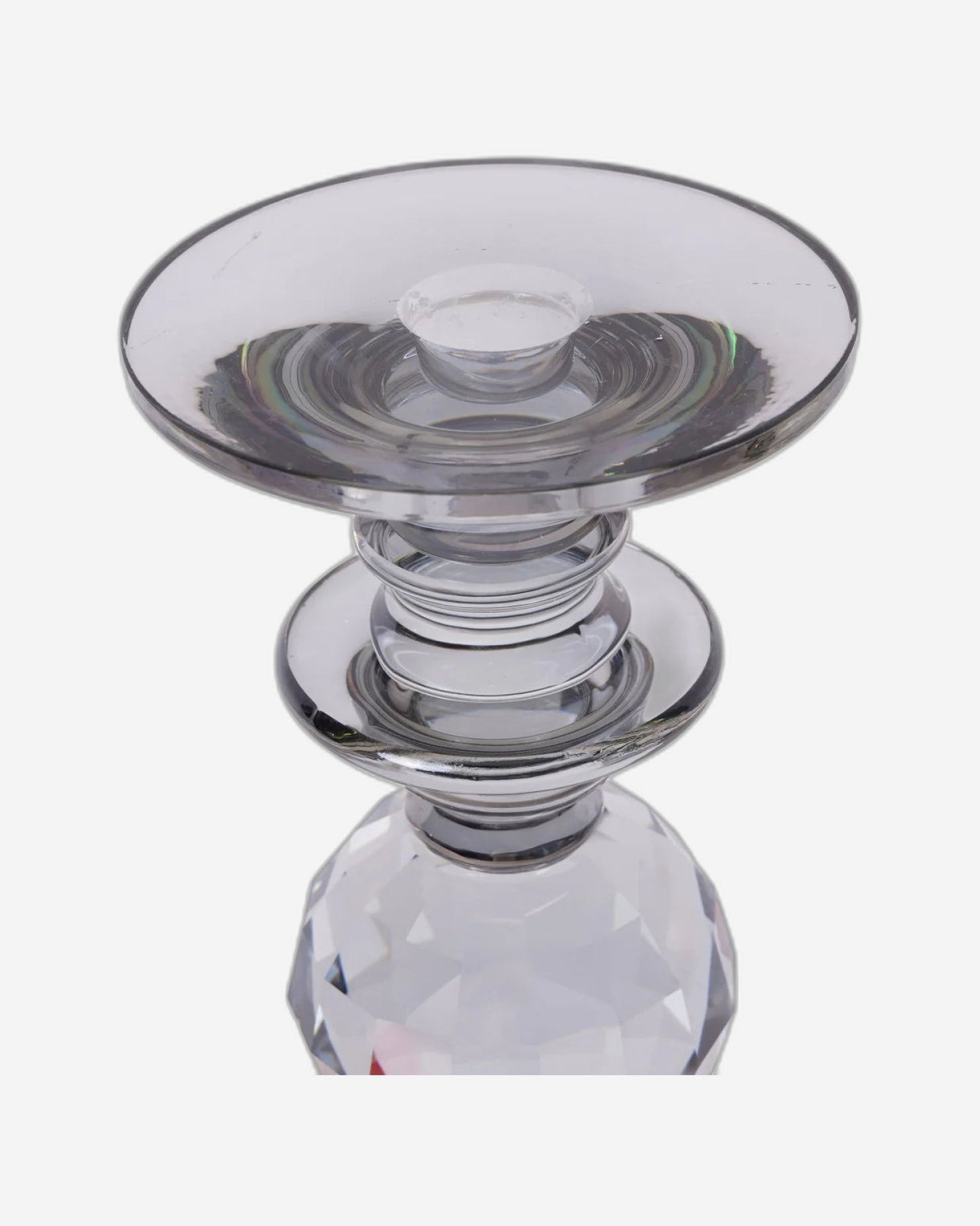 حامل شموع زجاجي من لورا آشلي كيرسي، ٢٦.٥ سم - ٧٠٦٣٢٥