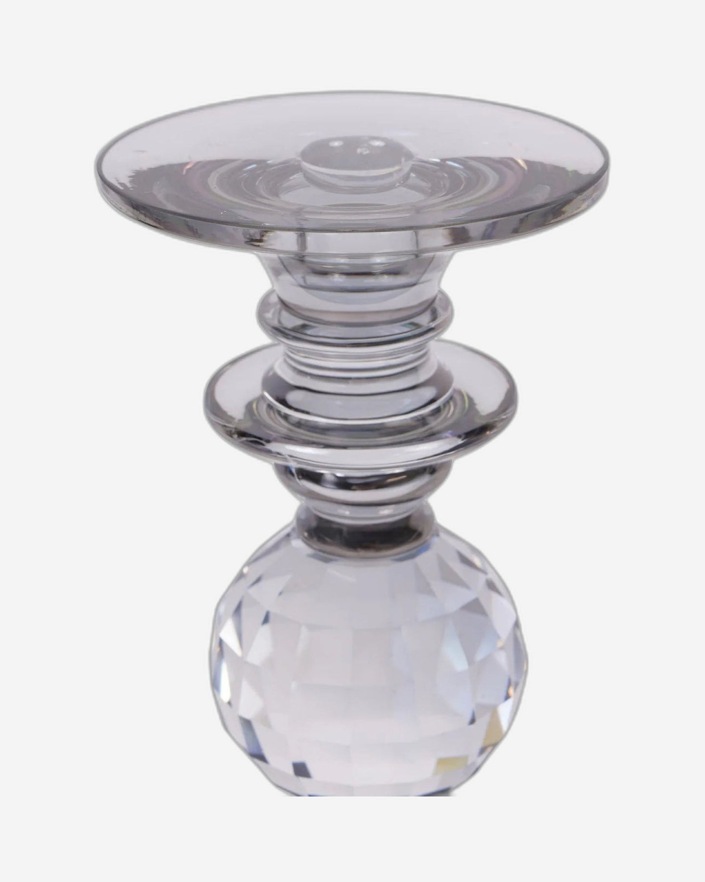 حامل شموع زجاجي من لورا آشلي كيرسي، 19.5 سم - 706326