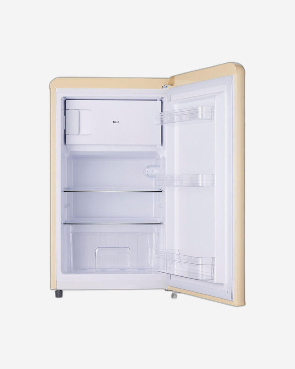 ثلاجة هوفر ذات باب واحد بتصميم كلاسيكي سعة 123 لترًا