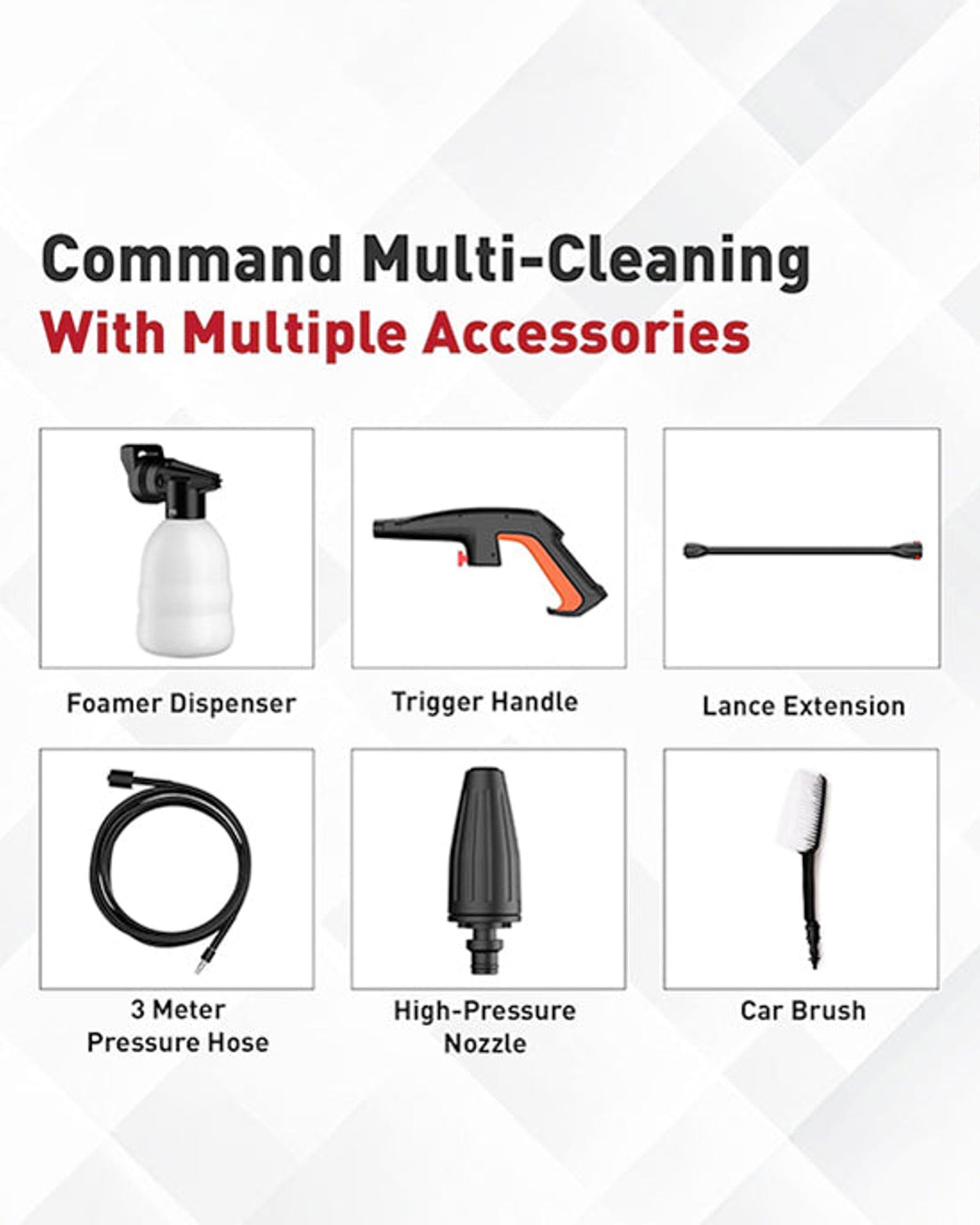 غسالة هوفر ذات الضغط العالي ١٢٠ بار