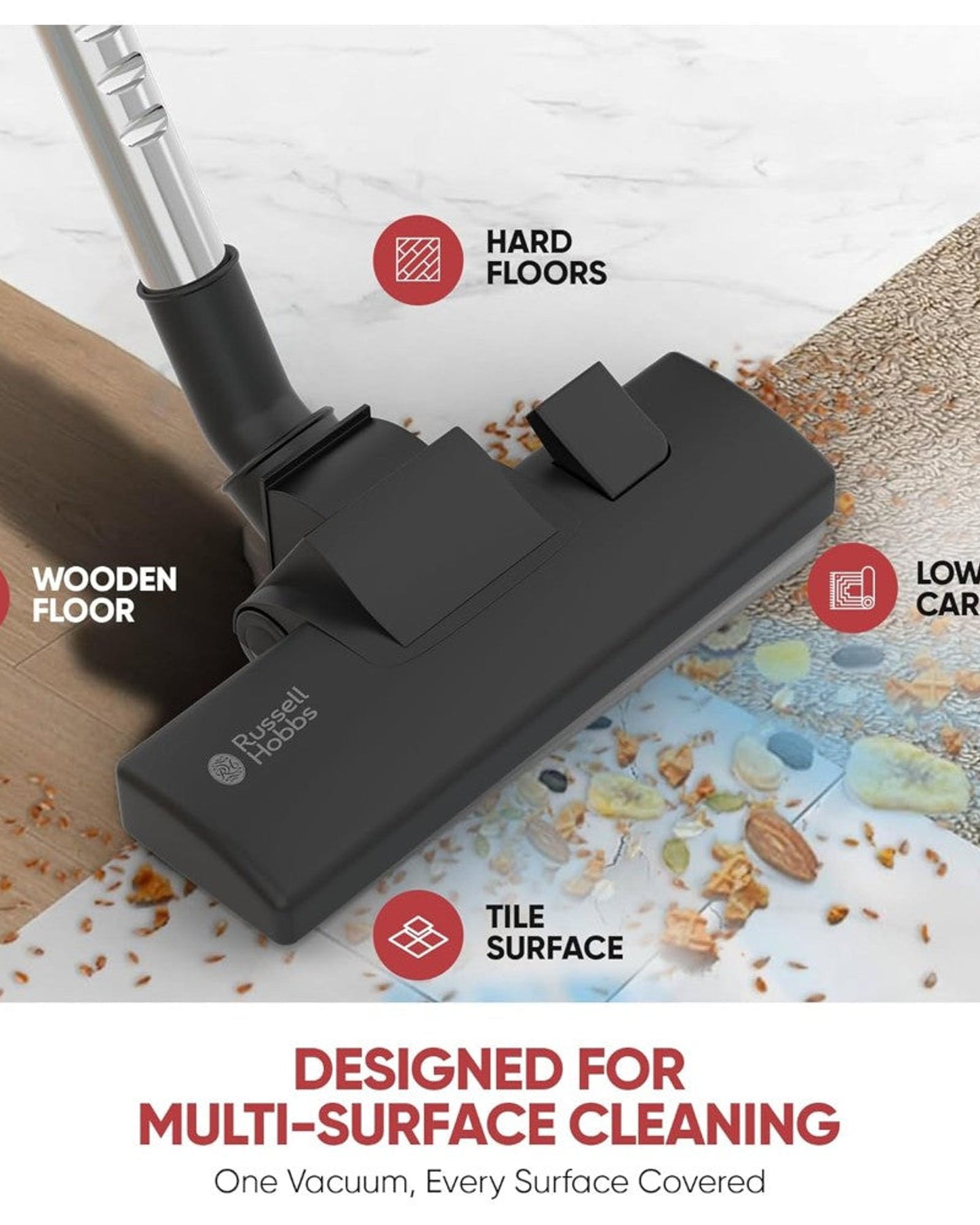 راسل هوبز سايكلون باور 2.5 لتر 2000 واط