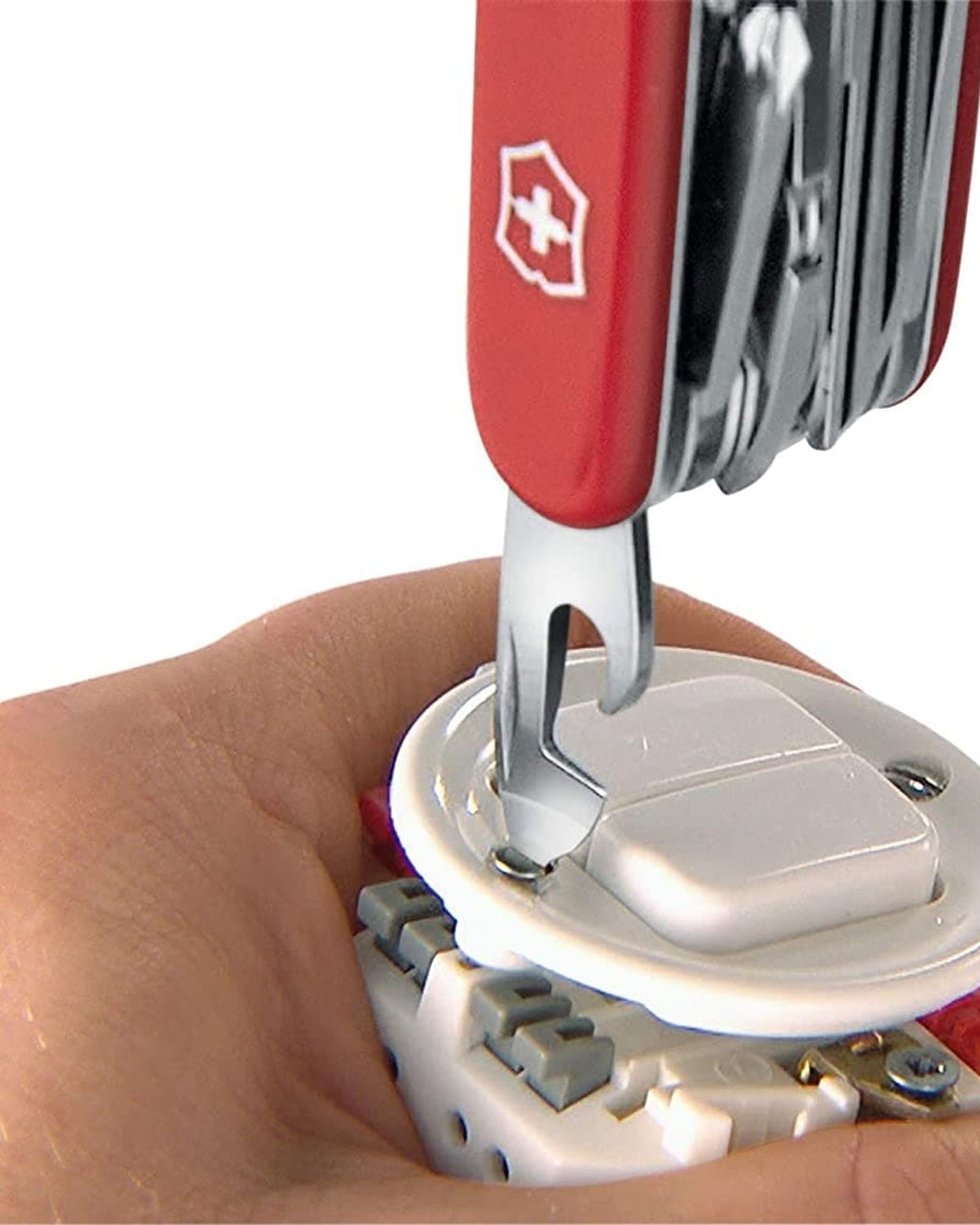 سكين الجيش السويسري من فيكتورينوكس، مقاس 84 مم، أحمر، مع 10 وظائف - 0.2503.B1