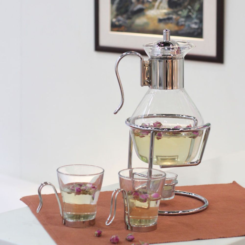 سخان شاي/قهوة عملي من ريجنت مصنوع من الفولاذ المقاوم للصدأ