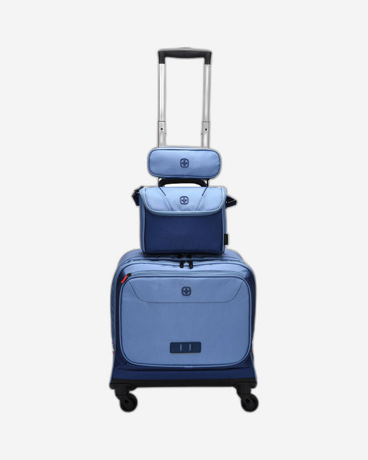 مجموعة وينجر للعودة إلى المدرسة - 2024، 3 قطع - أزرق