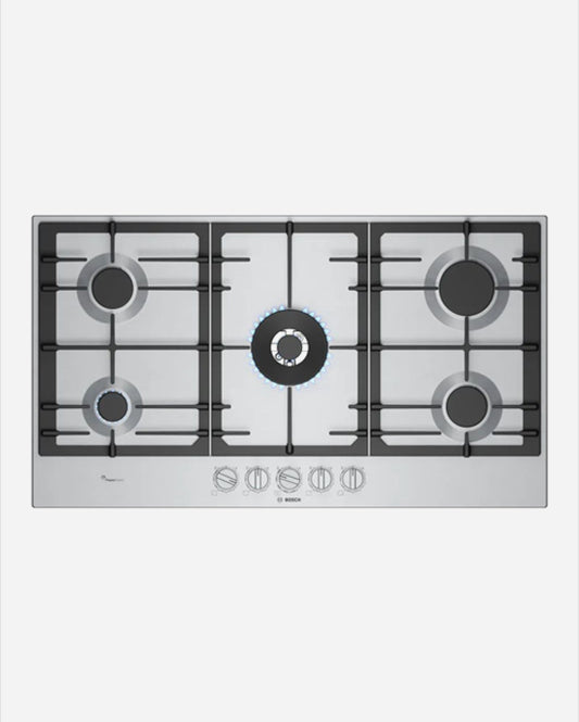 Bosch Gas Hob FlameSelect 5 Burners Steel