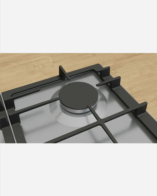 Bosch Gas Hob FlameSelect 5 Burners Steel