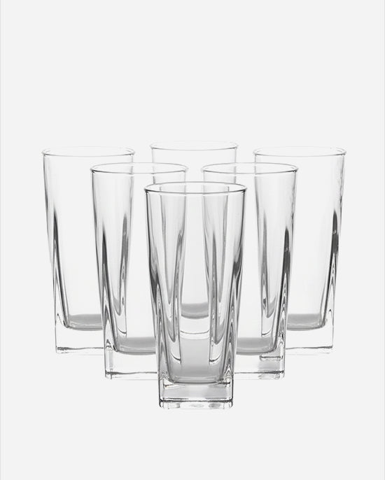 Cuisine Art Soda-Lime Tumbler 270ml Set 6