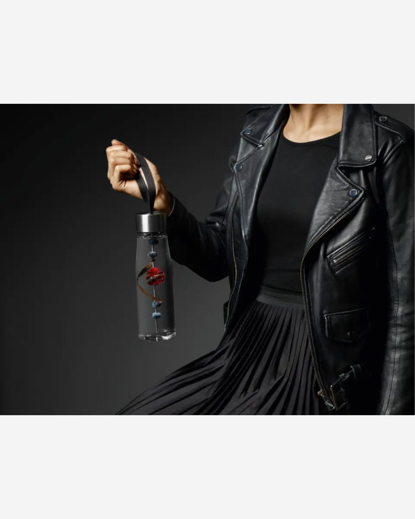 زجاجة شرب إيفا سولو 567500 ماي فلافور سوداء 0.75 لتر