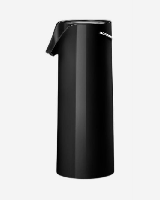 إبريق إيفا سولو 502900 بمضخة شفط، أسود، سعة 1.8 لتر