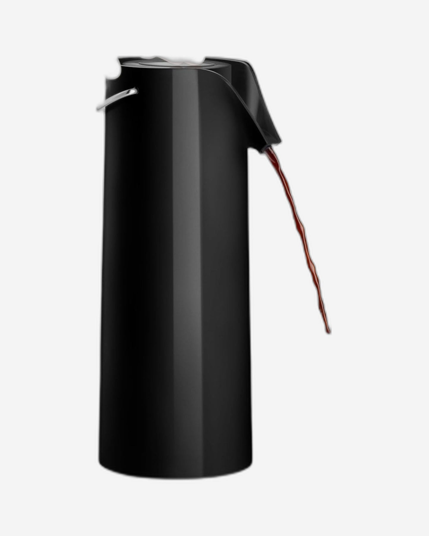 إبريق إيفا سولو 502900 بمضخة شفط، أسود، سعة 1.8 لتر