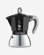 ماكينة تحضير القهوة بياليتي موكا الجديدة بالحث الحراري، لون أسود، 6 أكواب - 6936