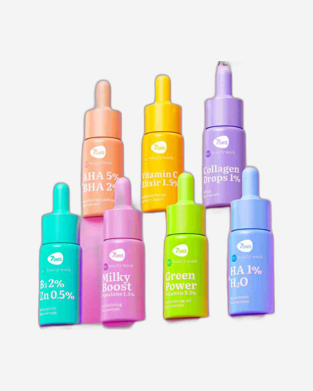 سيروم مرطب للوجه 7DAYS مع حمض الهيالورونيك بنسبة 1% 30 مل