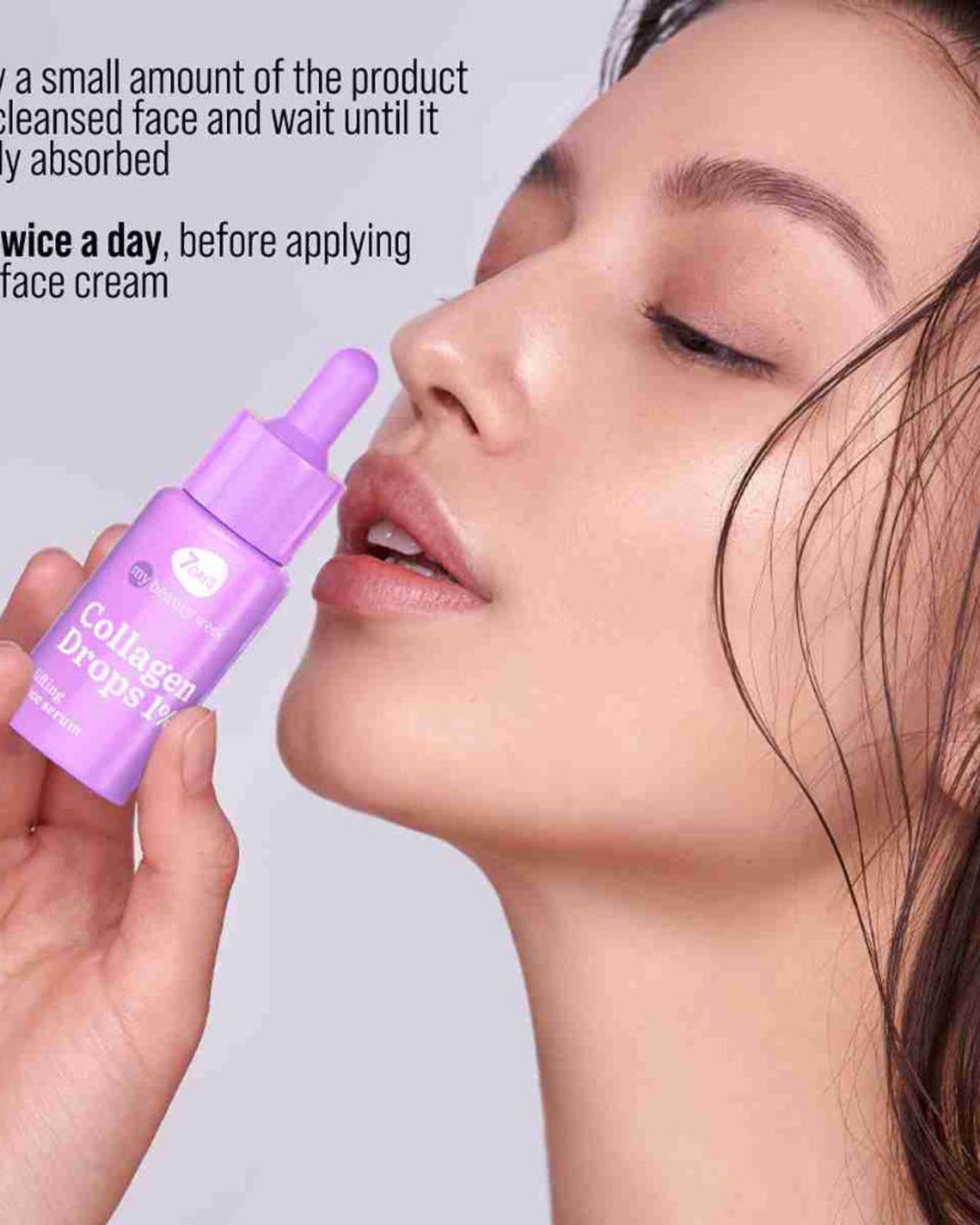 سيروم الكولاجين للوجه 7DAYS بزيت اللوز والجوجوبا 30 مل