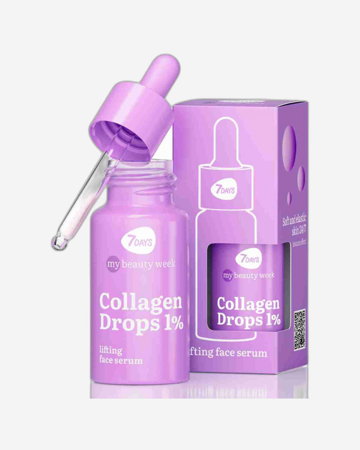 سيروم الكولاجين للوجه 7DAYS بزيت اللوز والجوجوبا 30 مل