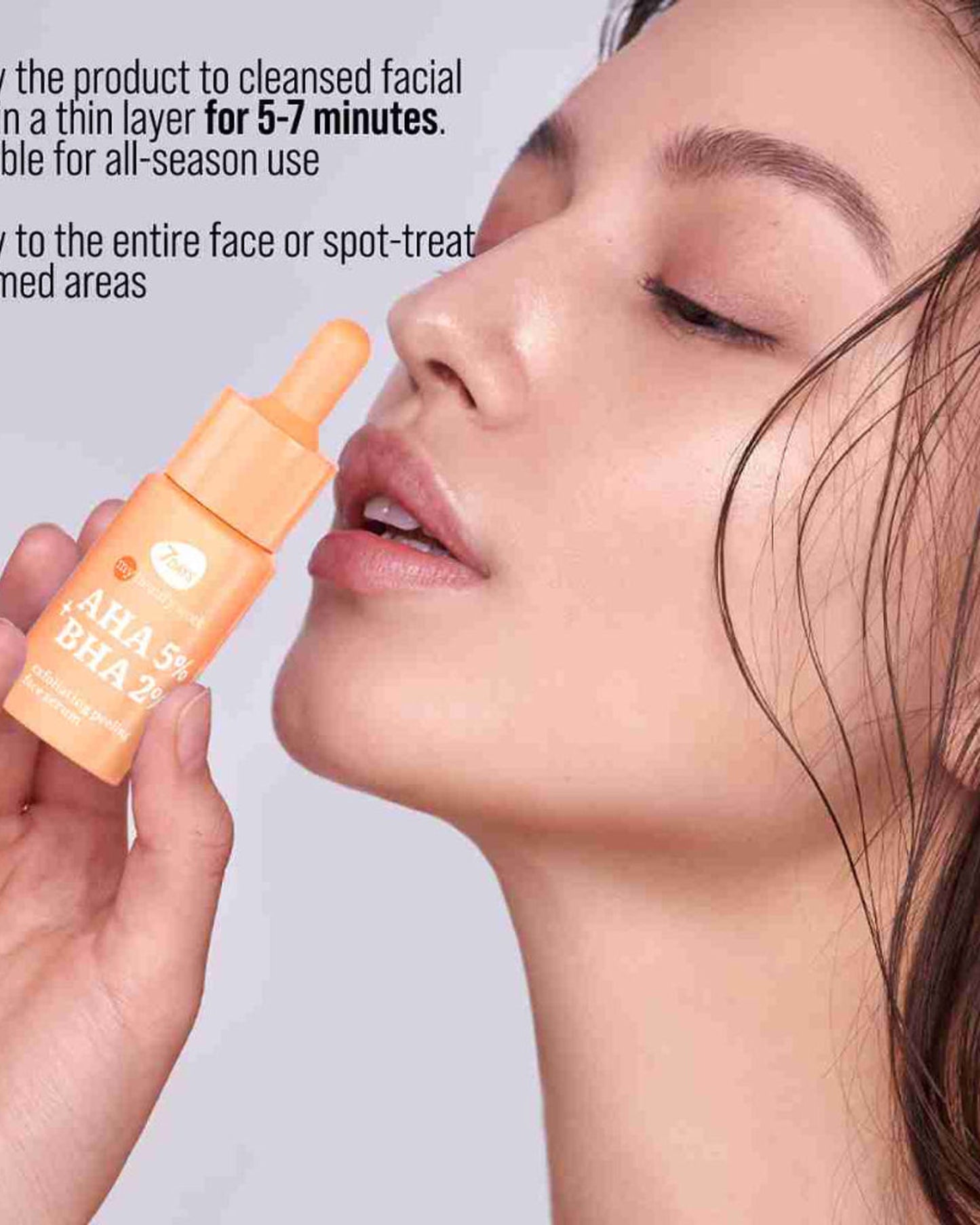 سيروم تقشير الوجه بحمض ألفا هيدروكسي/بيتا هيدروكسي من 7 أيام