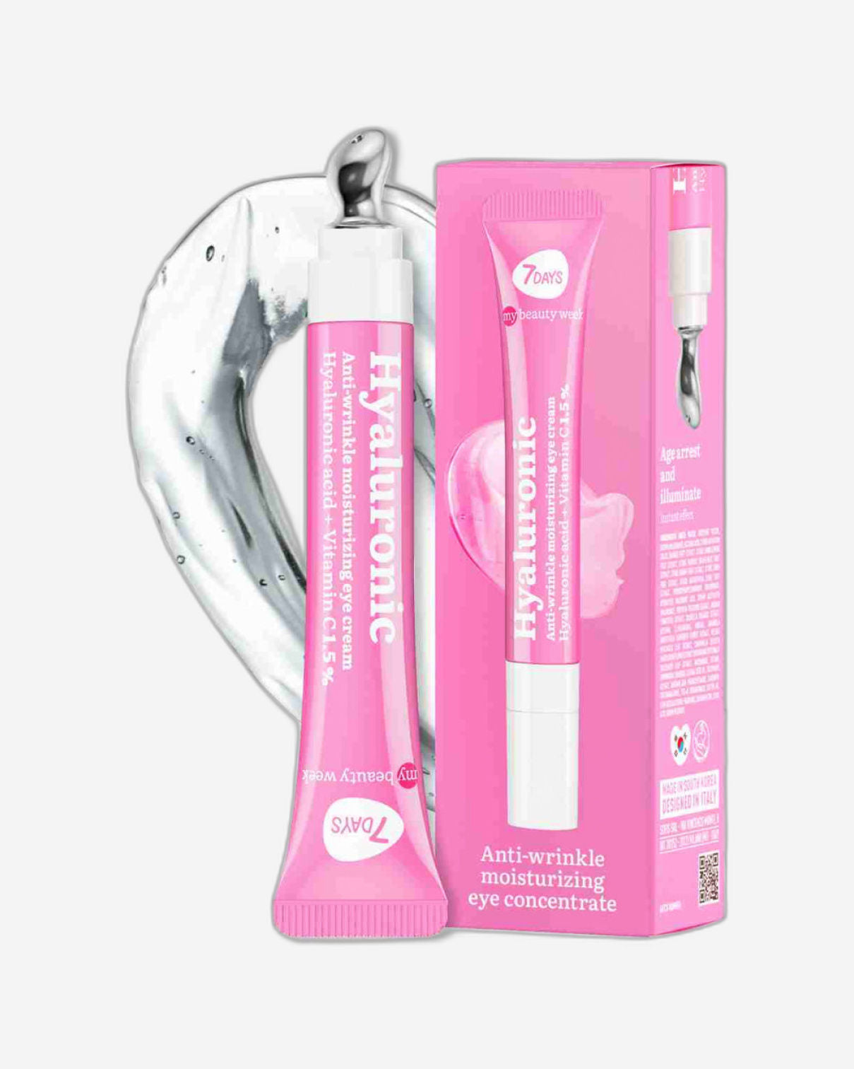 كريم العيون 7DAYS بحمض الهيالورونيك - العناية بالبشرة الكورية