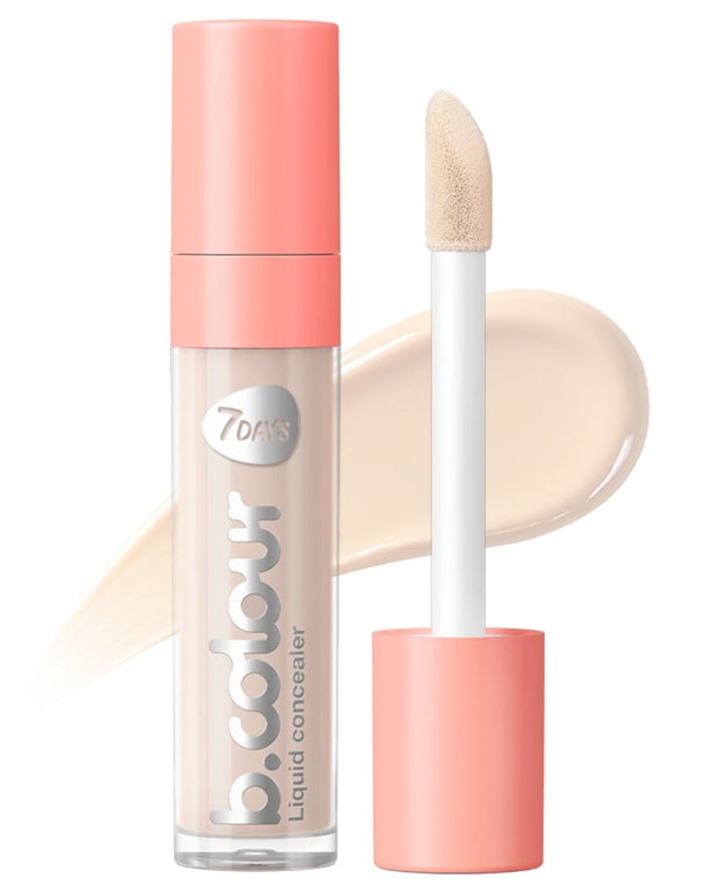 خافي عيوب الوجه والعين 7DAYS B.COLOUR 01 فاتح