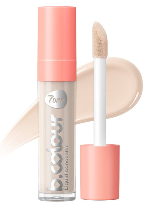 خافي عيوب الوجه والعينين 7DAYS B.COLOUR 02 فاتح متوسط