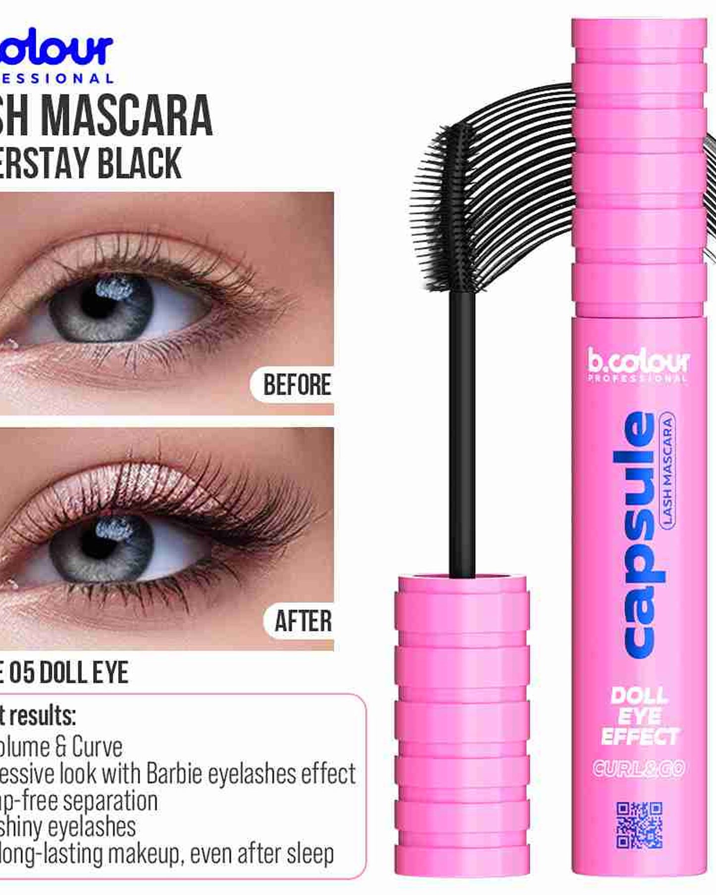 ماسكارا عيون دول من بي. كولور بروفيشنال