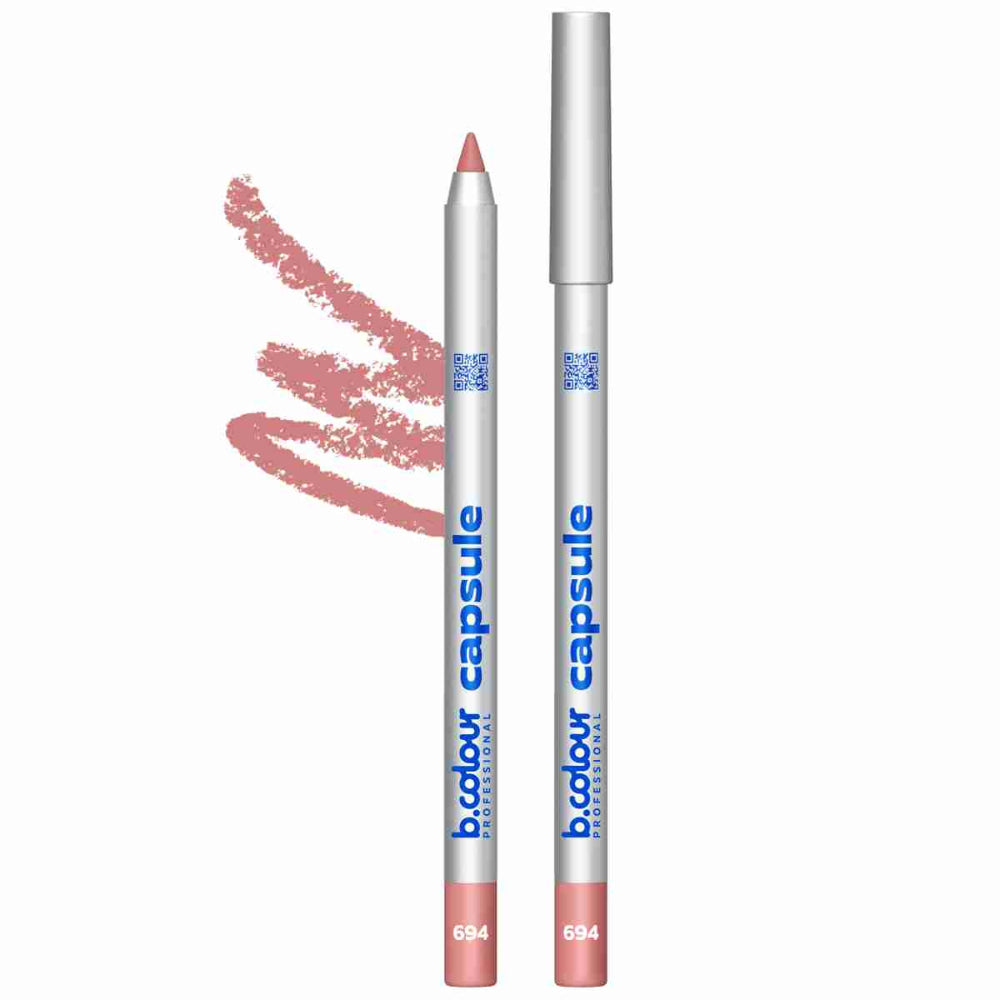 B.COLOUR PROFESSIONAL Lip Liner 694 - Long-Lasting Nude Matte Lip Pencil

