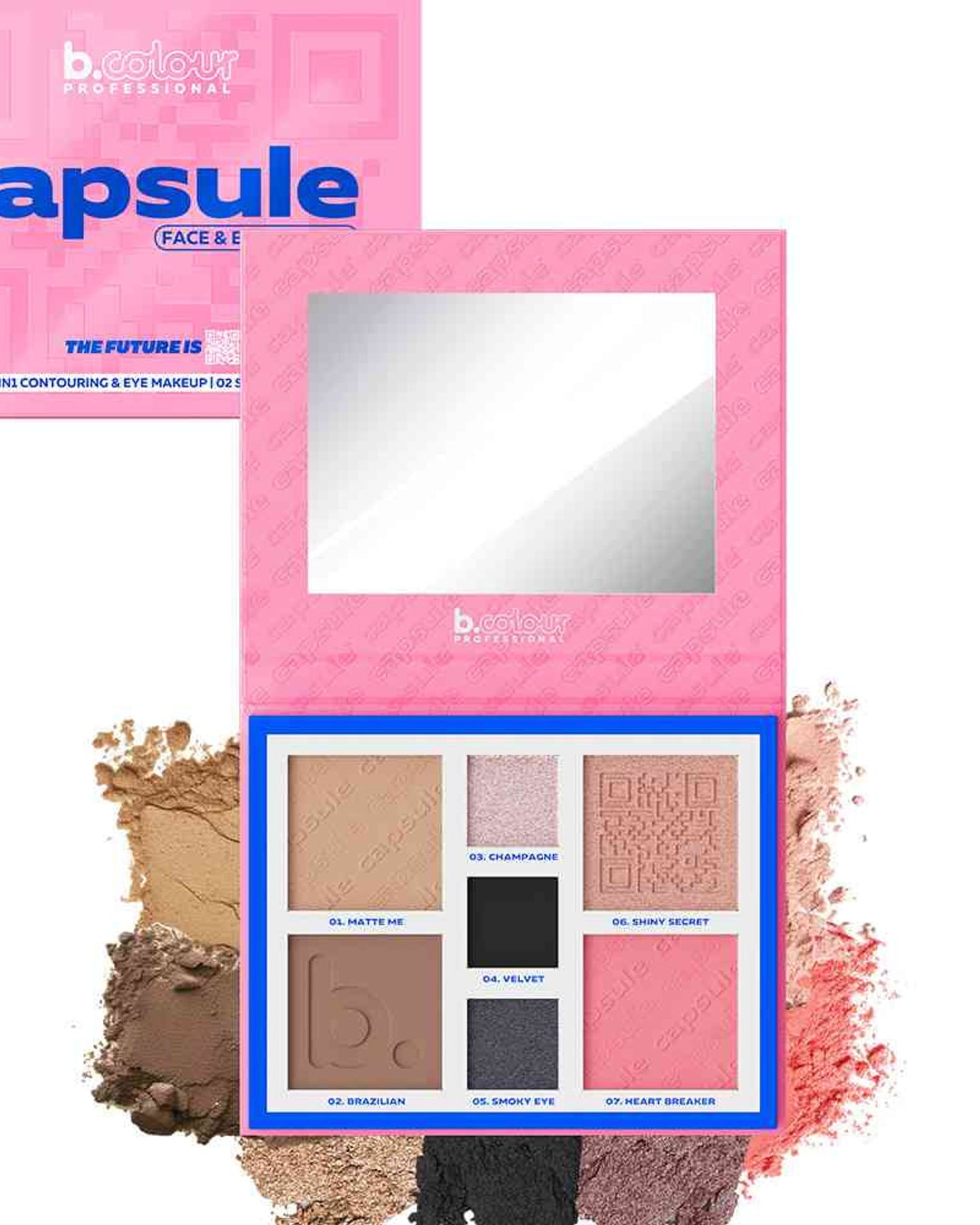 لوحة ألوان الوجه بي. كولور بروفيشنال سوبر باور 7 في 1