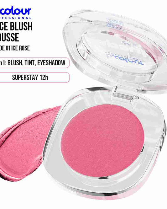 أحمر خدود كريمي احترافي من بي. كولور 01 آيس روز