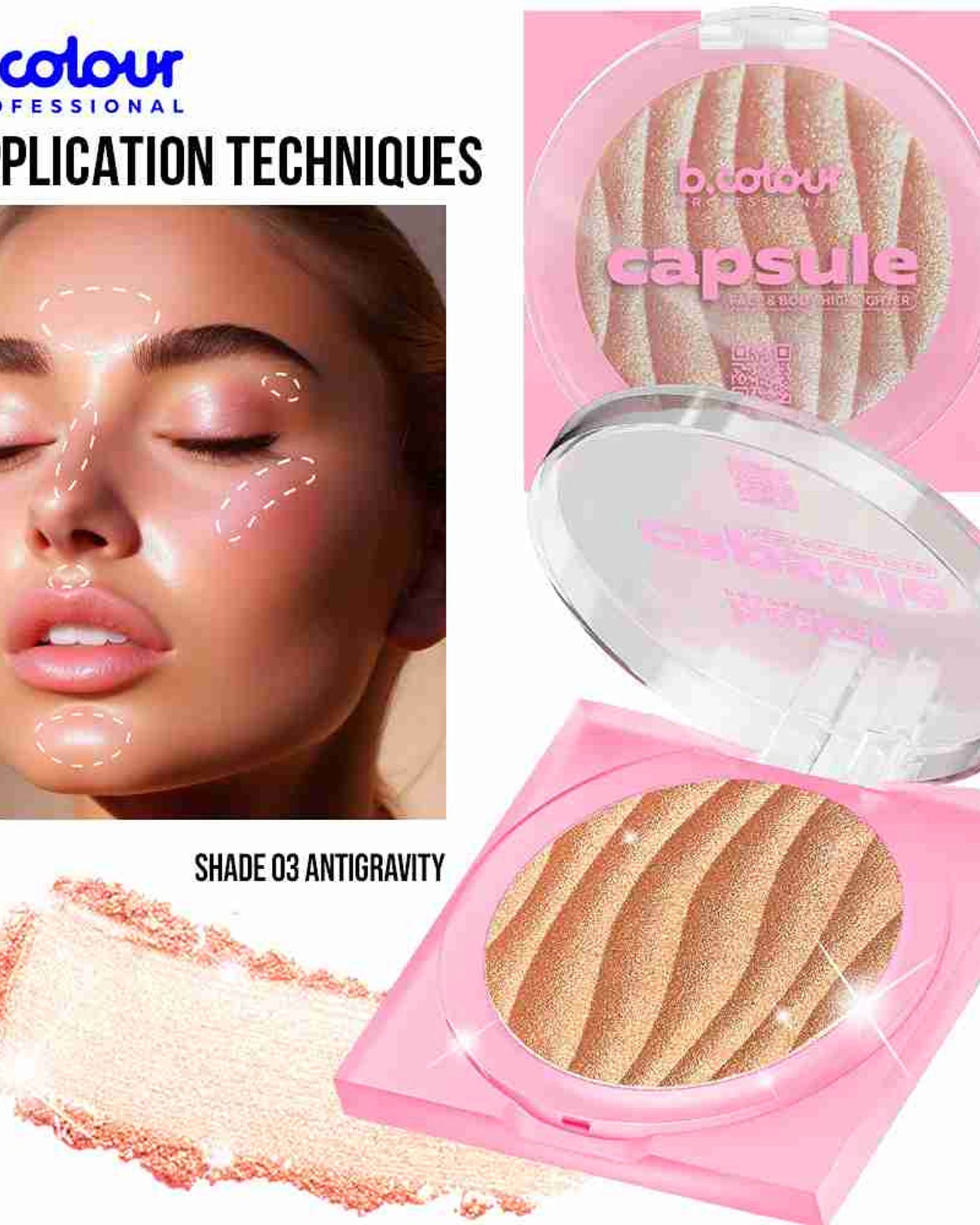 قلم تمييز احترافي من بي كولور 03 مضاد للجاذبية