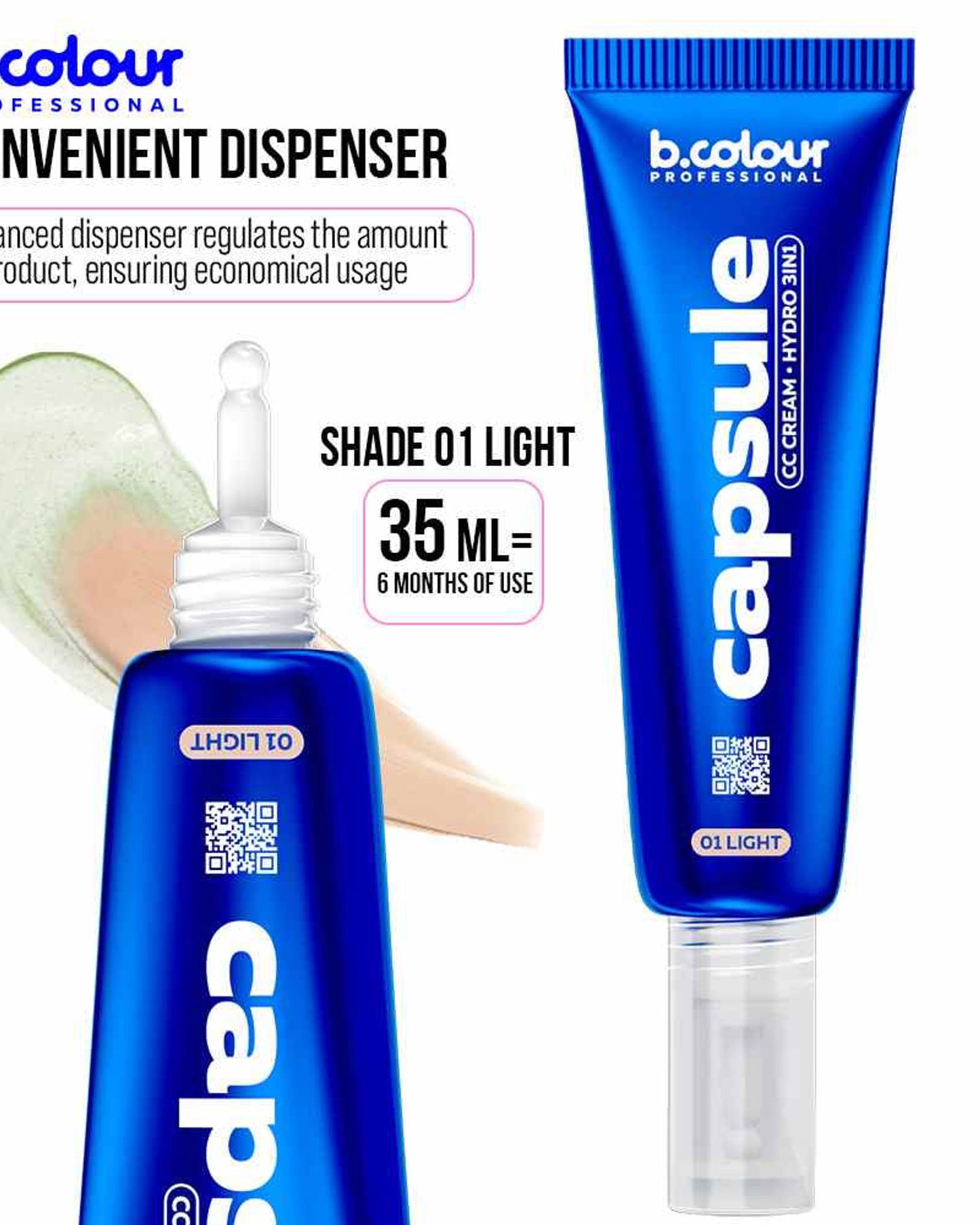 كريم سي سي بي كولور بروفيشنال 01 فاتح 35 مل