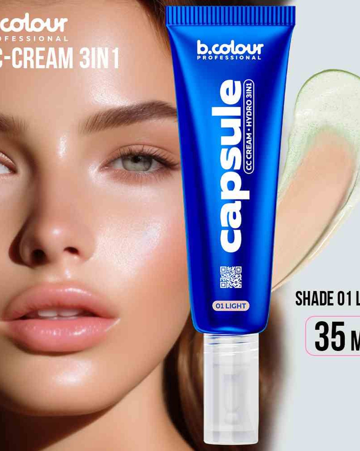 كريم سي سي بي كولور بروفيشنال 01 فاتح 35 مل