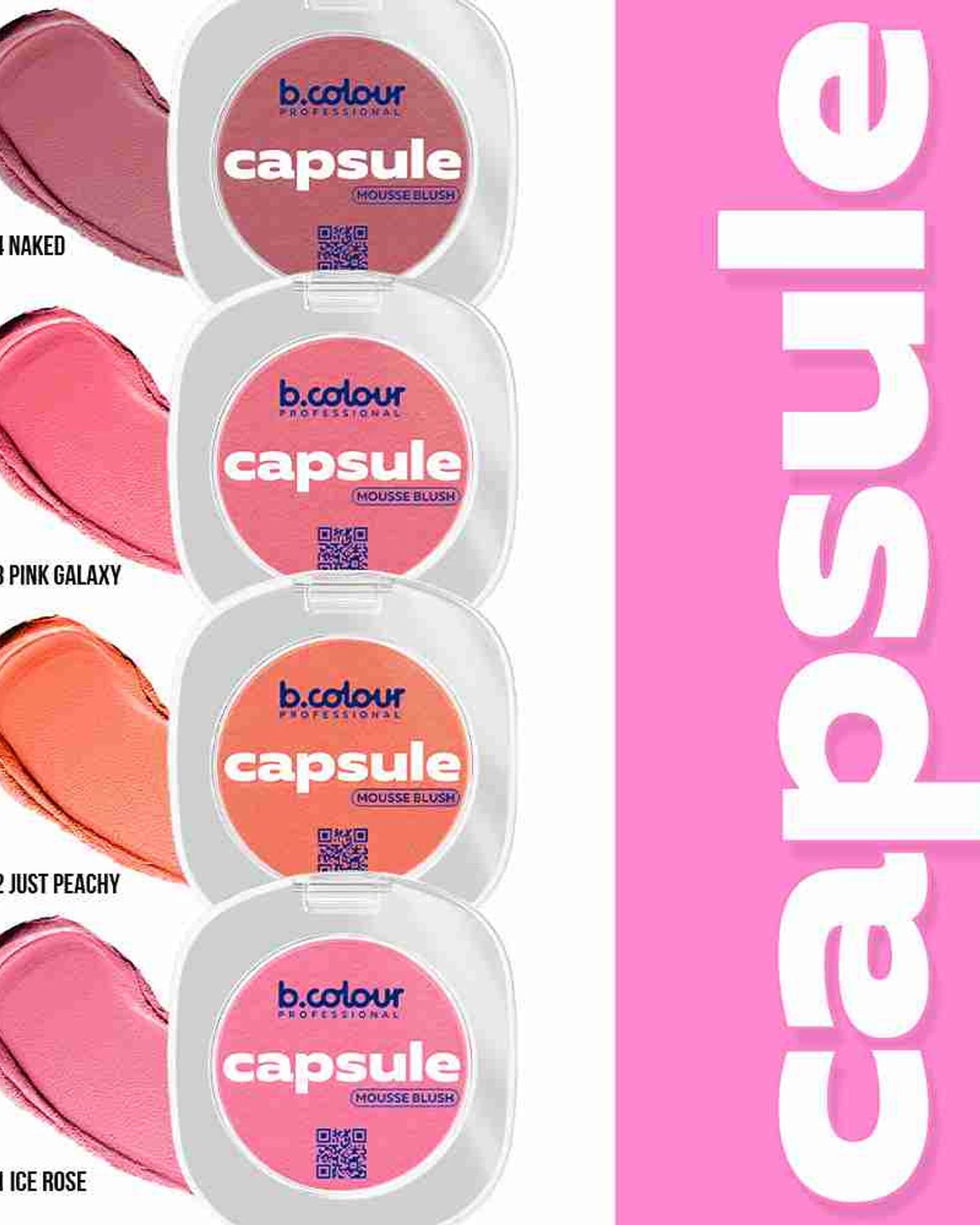 أحمر خدود كريمي احترافي من بي. كولور 04 نيكد