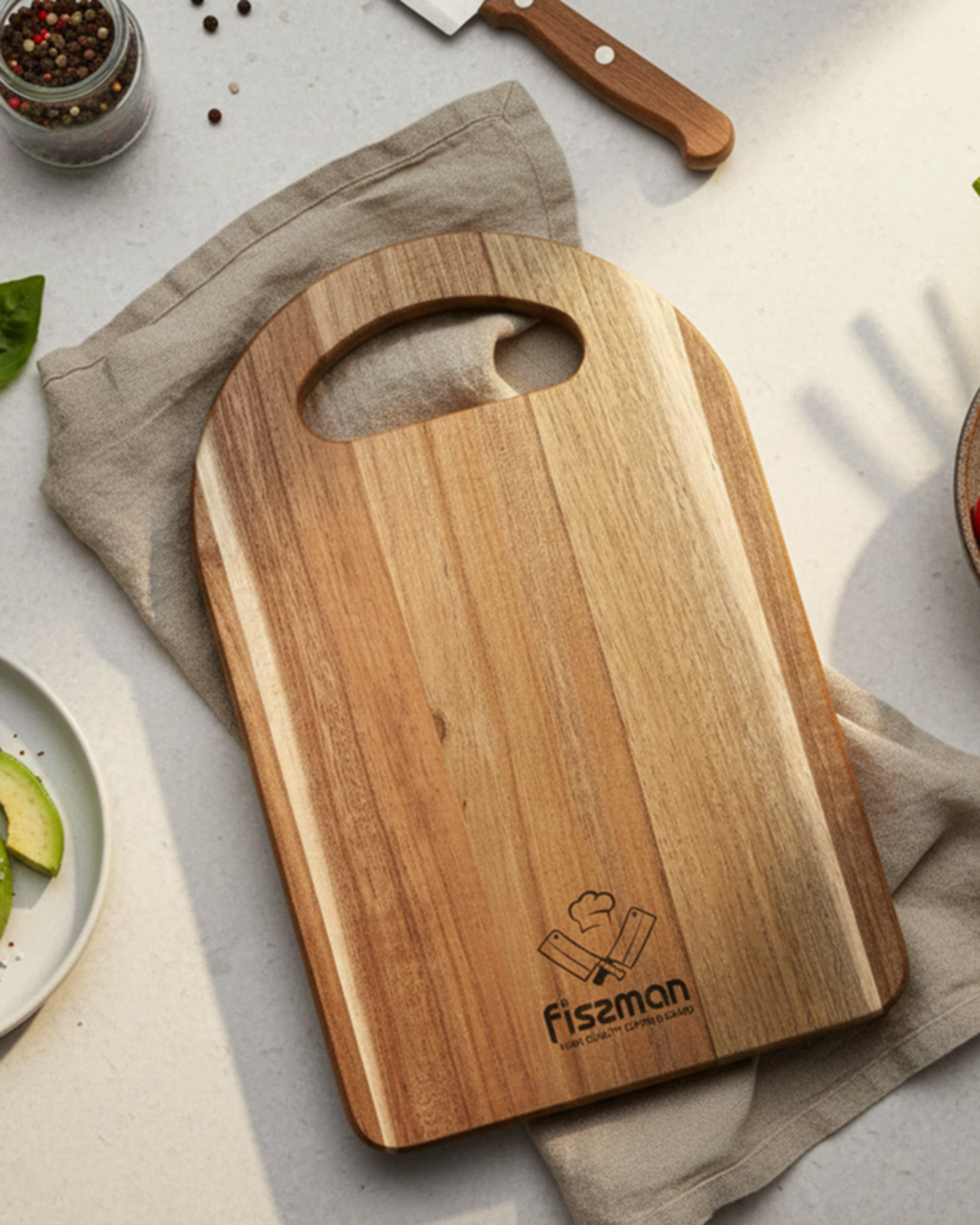 Fissman Acacia Cutting Board 31×20×1.5cm