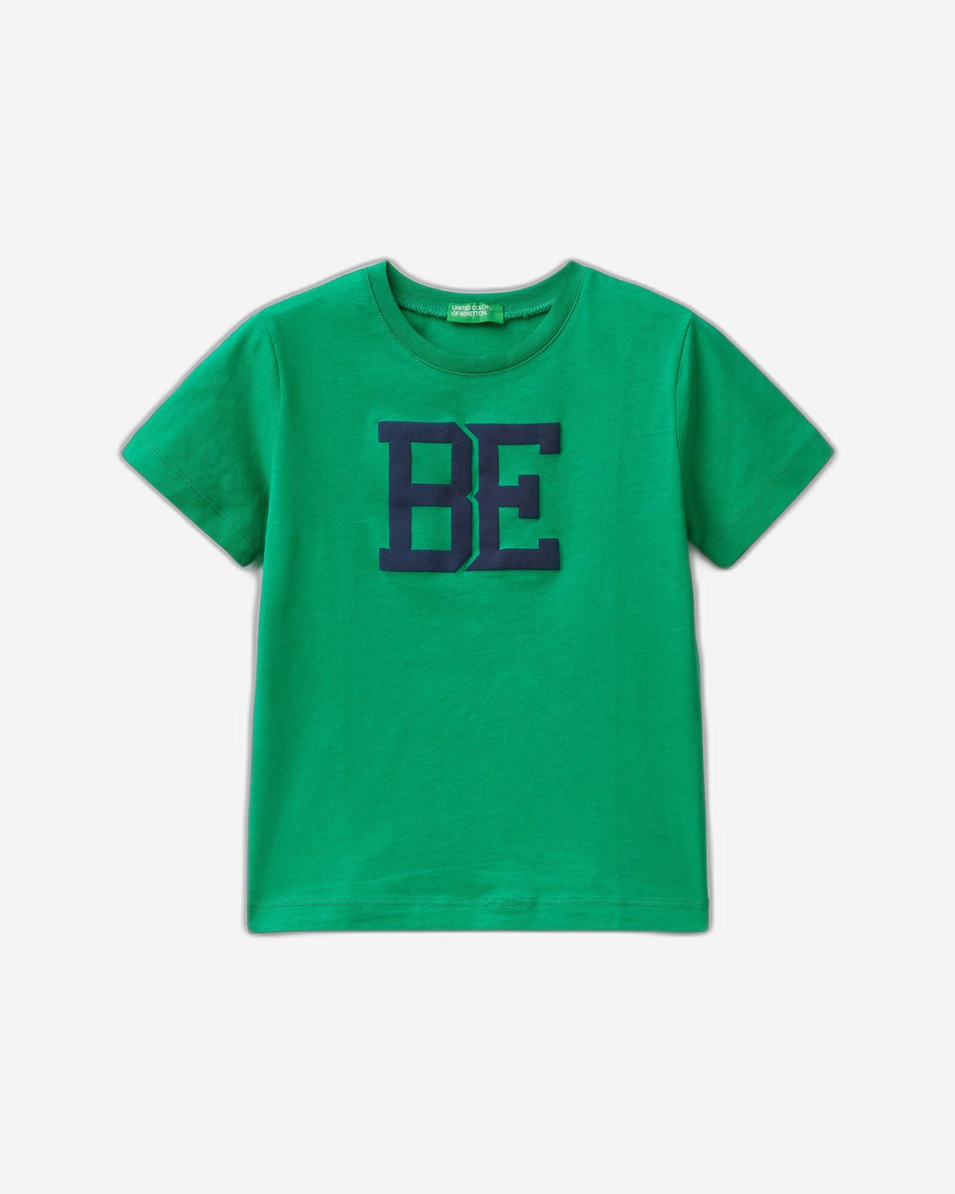 تي شيرت من القطن العضوي بنسبة 100% مع شعار