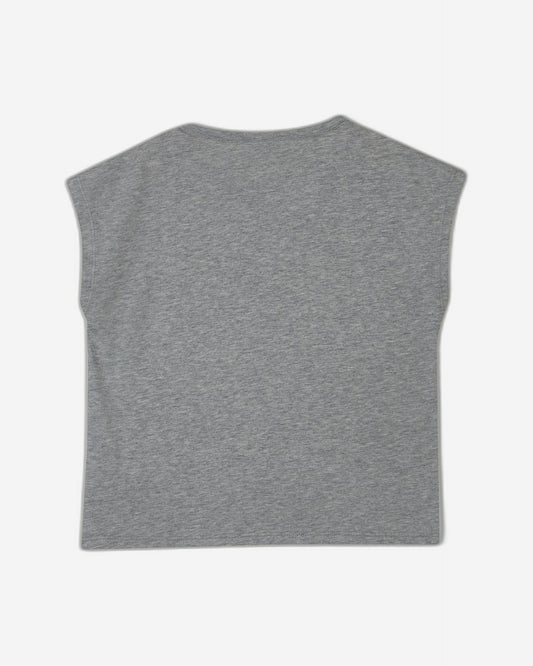 تي شيرت بشعار مطبوع لامع