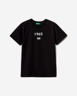 تي شيرت من القطن العضوي بنسبة 100% مع شعار