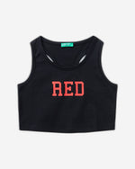 قميص قصير مع طباعة