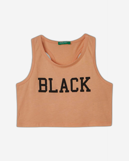 قميص قصير مع طباعة