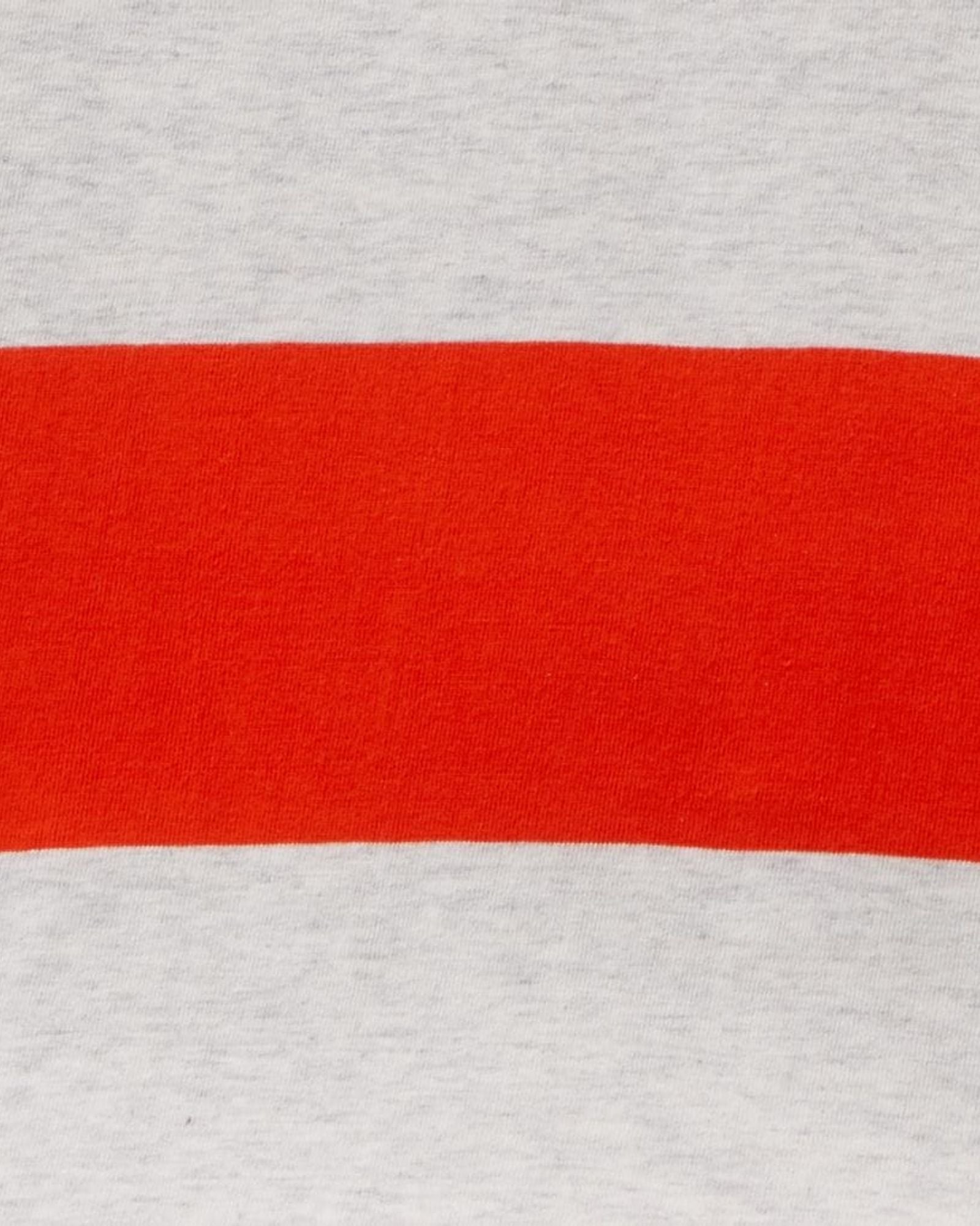 تي شيرت مخطط مع طباعة