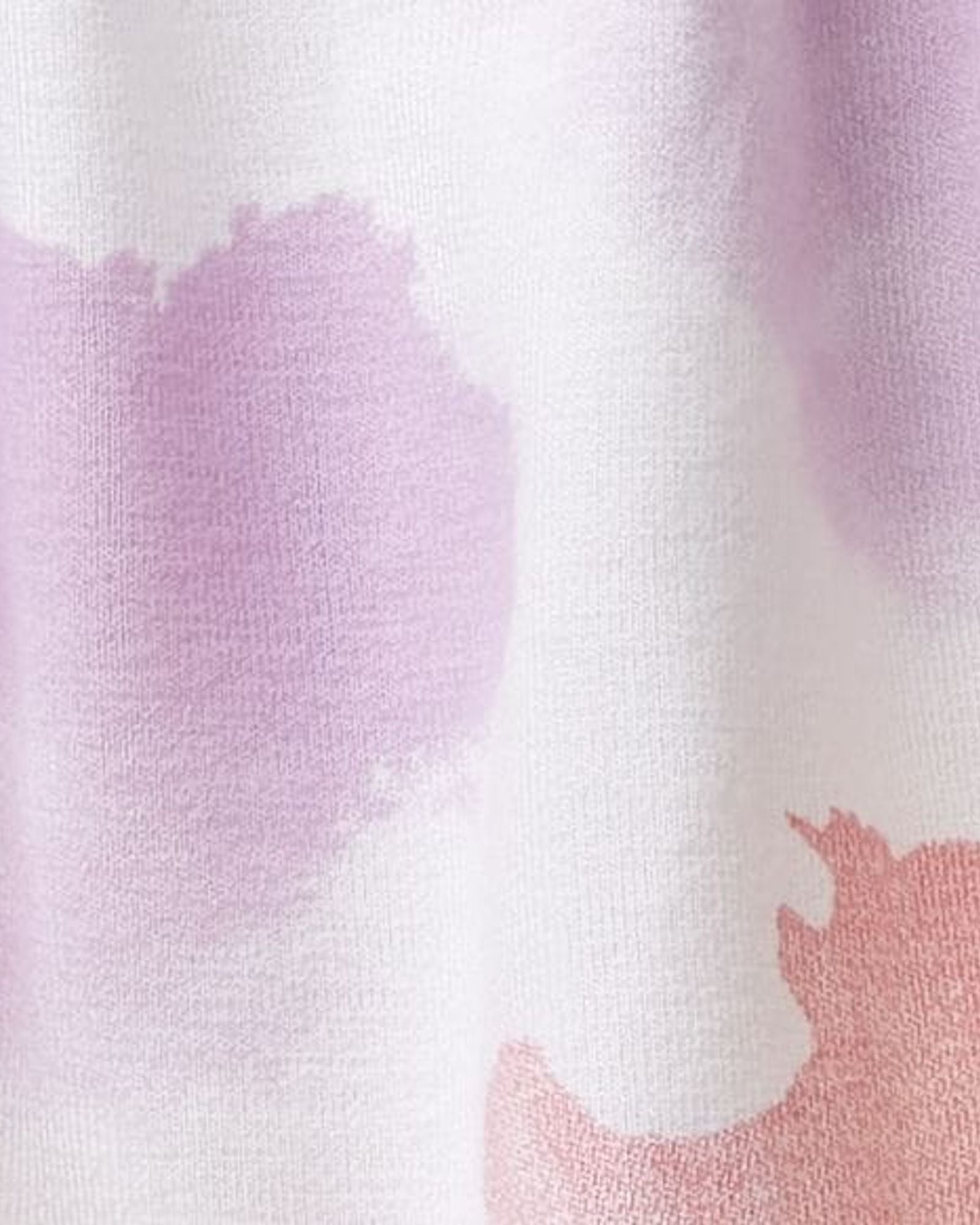 بلوزة قصيرة بتصميم صبغ التعادل مع كشكشات