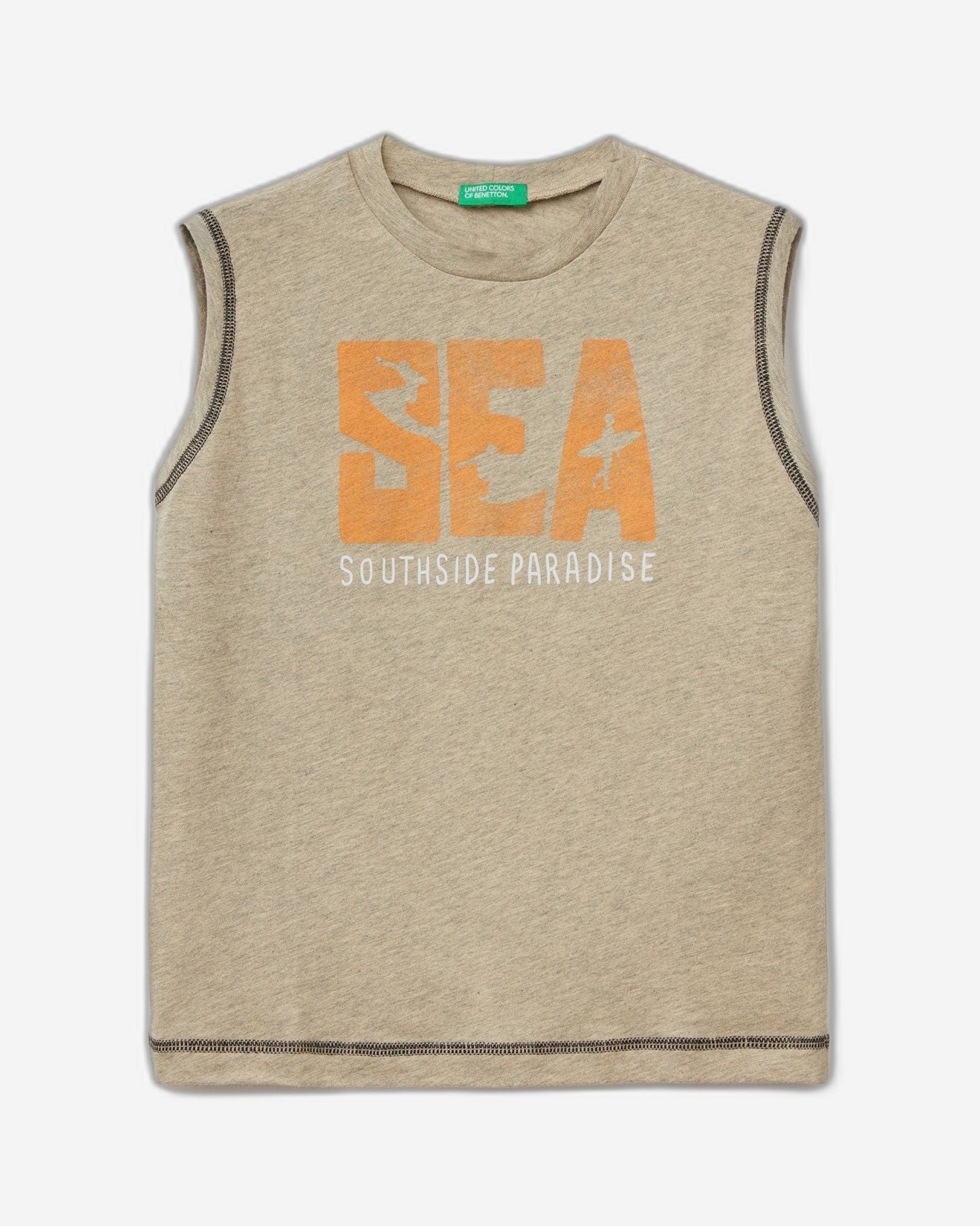 تانك توب مارل مع شعار