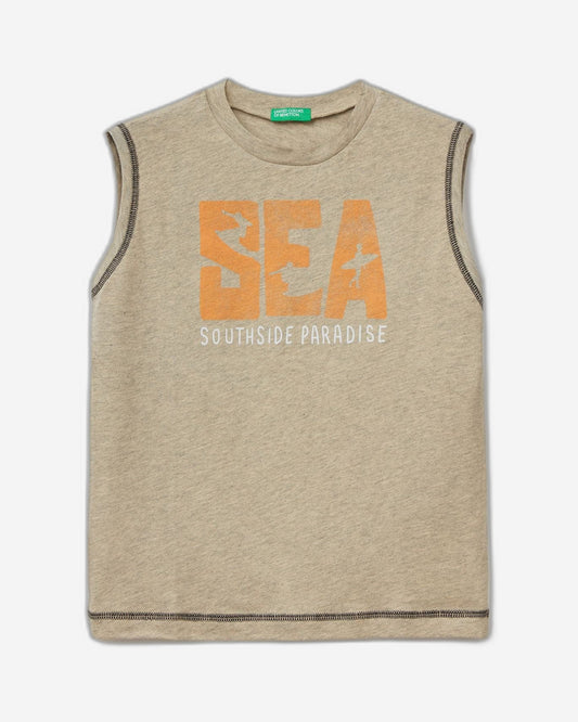 تانك توب مارل مع شعار