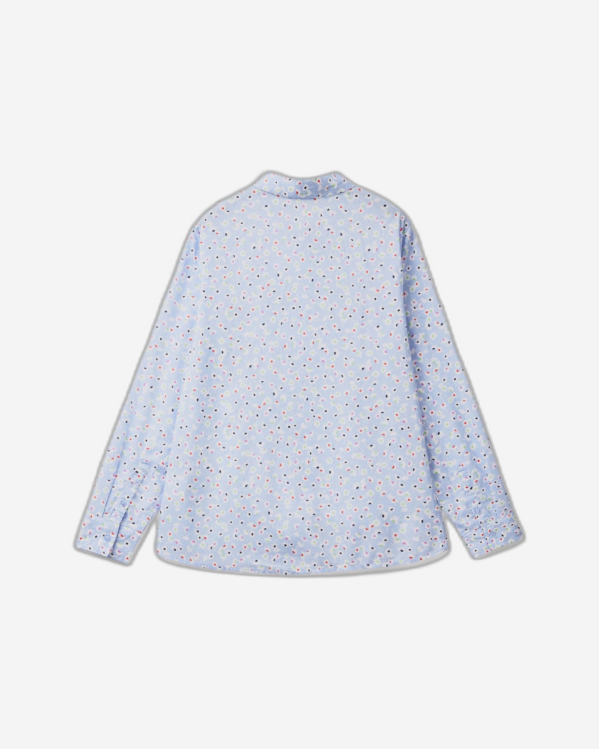 قميص منقوش مصنوع من القطن بنسبة 100%