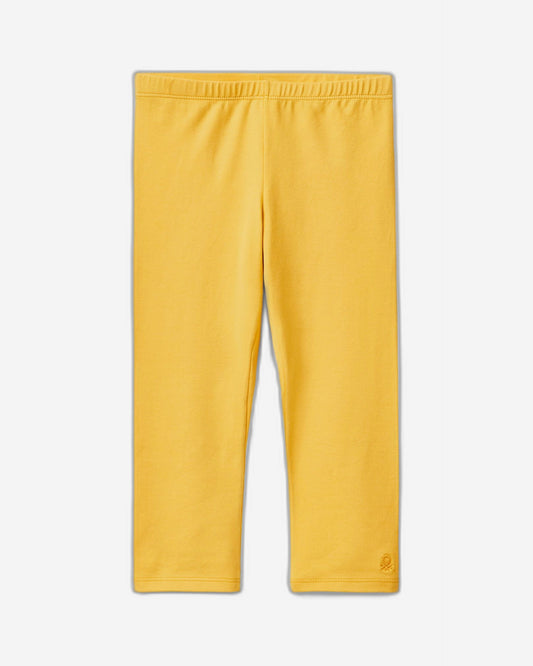 بنطال ضيق 3/4 من القطن المرن