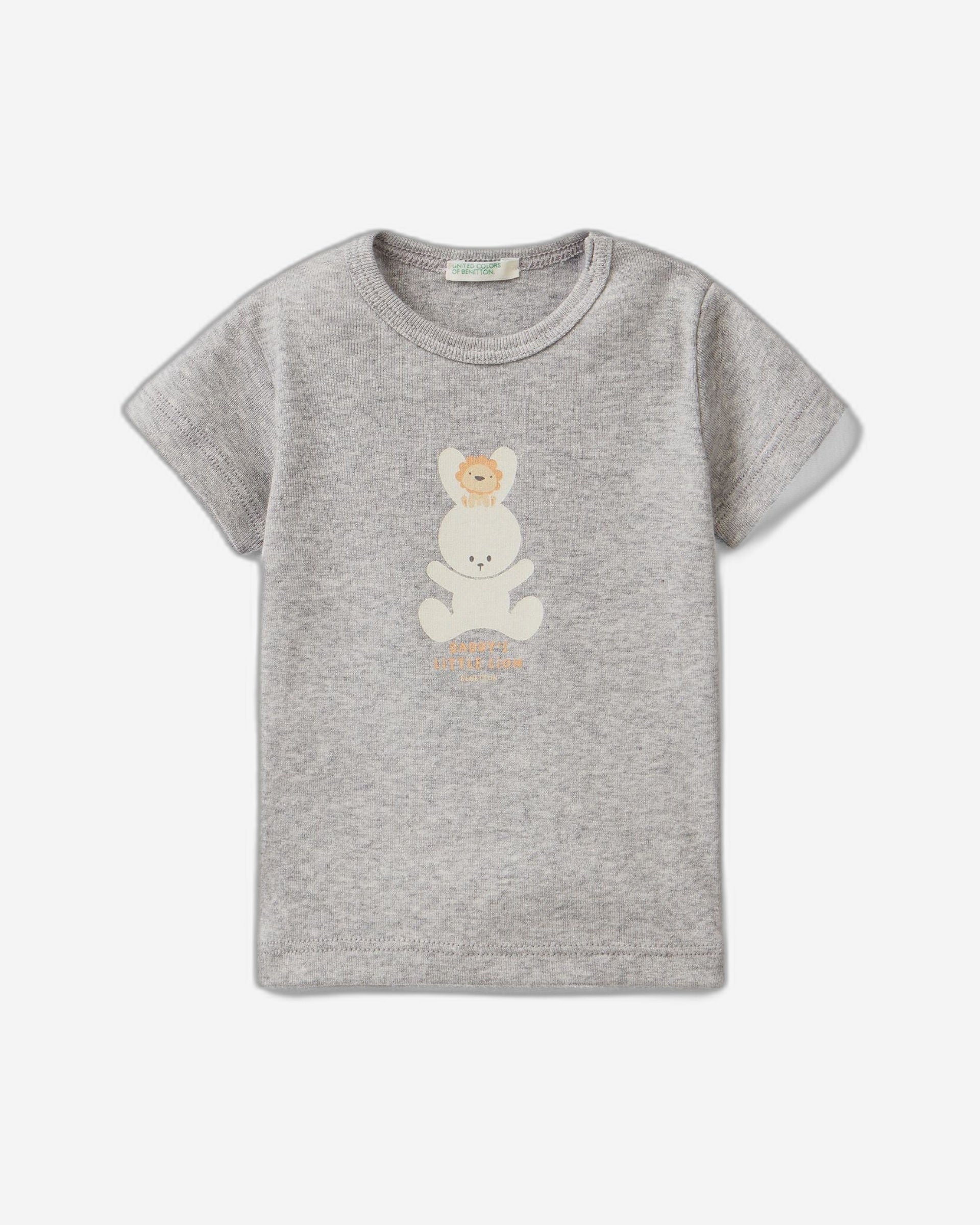 تي شيرت مصنوع من القطن العضوي بنسبة 100%