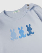 تي شيرت بأكمام طويلة مصنوع من القطن العضوي بنسبة 100%