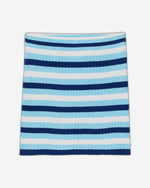 تنورة قصيرة مخططة