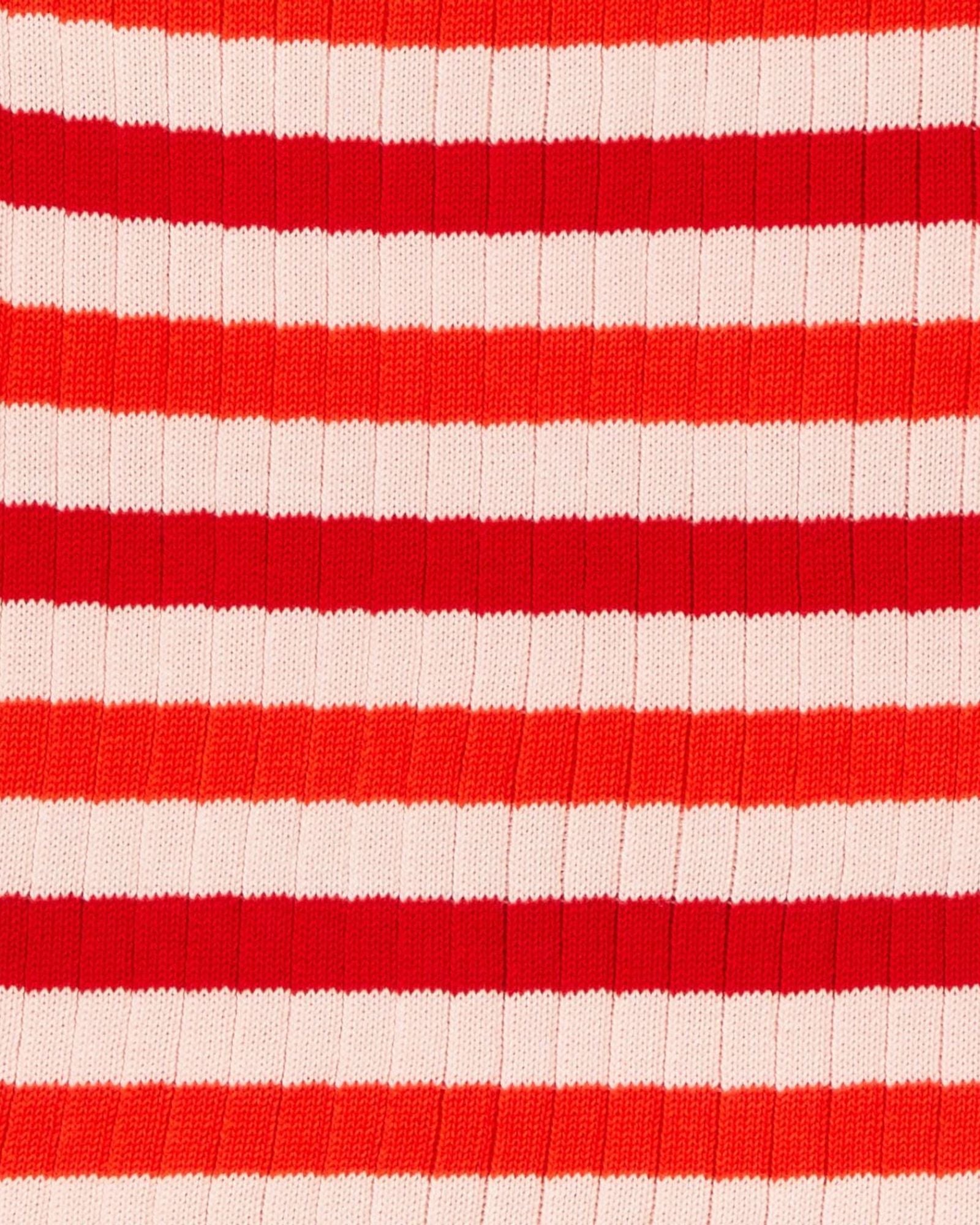 تنورة قصيرة مخططة