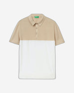 قميص بولو محبوك بألوان متعددة