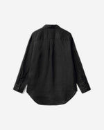 قميص طويل من الكتان الخالص