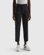 بنطال تشينو قصير من القطن المرن